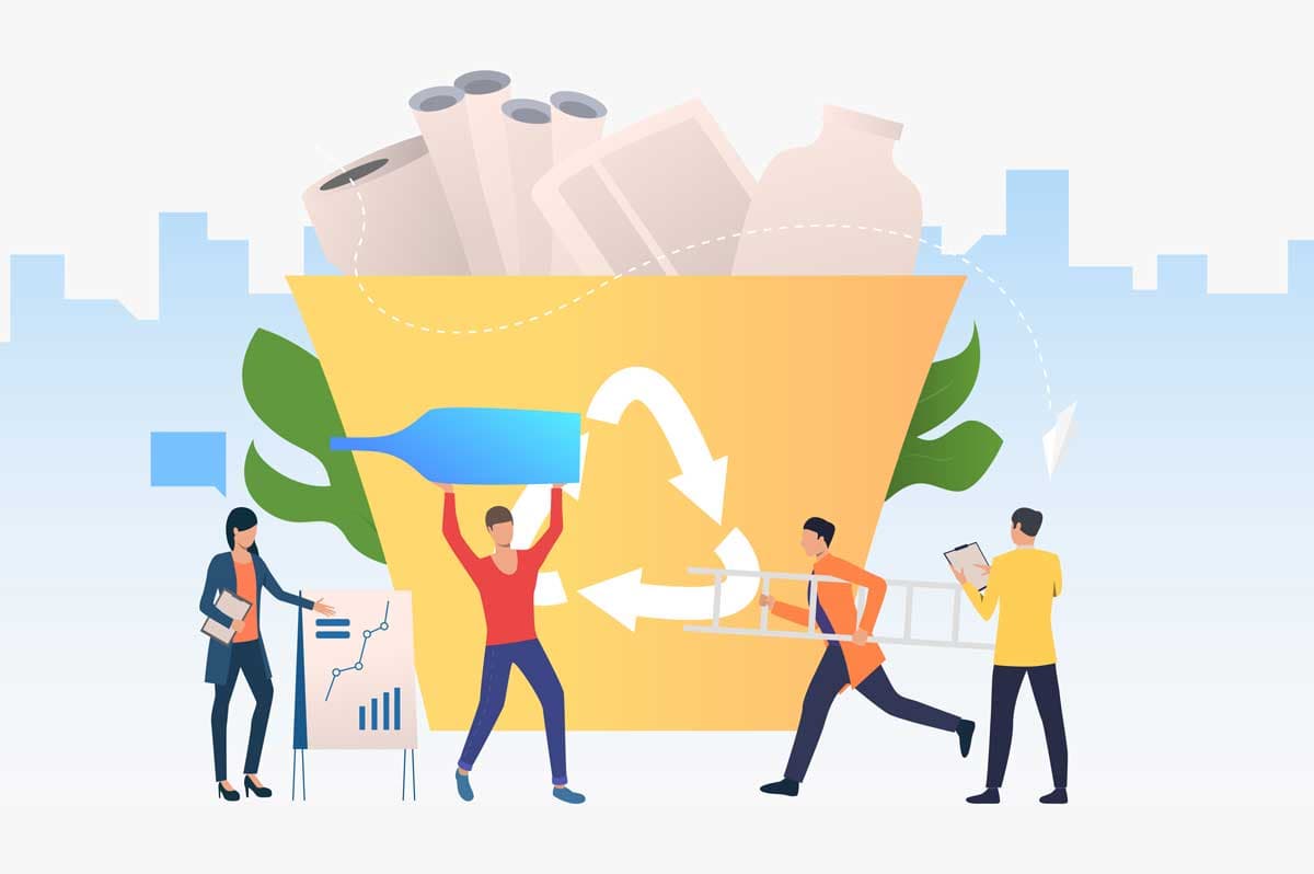 Consommation numérique éco-responsable — illustration